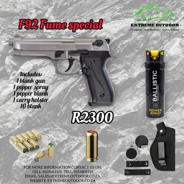 f92 fume blank gun combo
