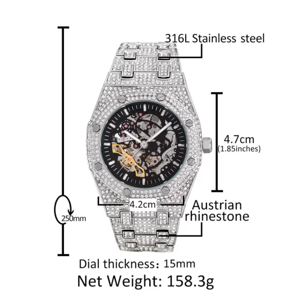 Micro Diamond Automatic Watch