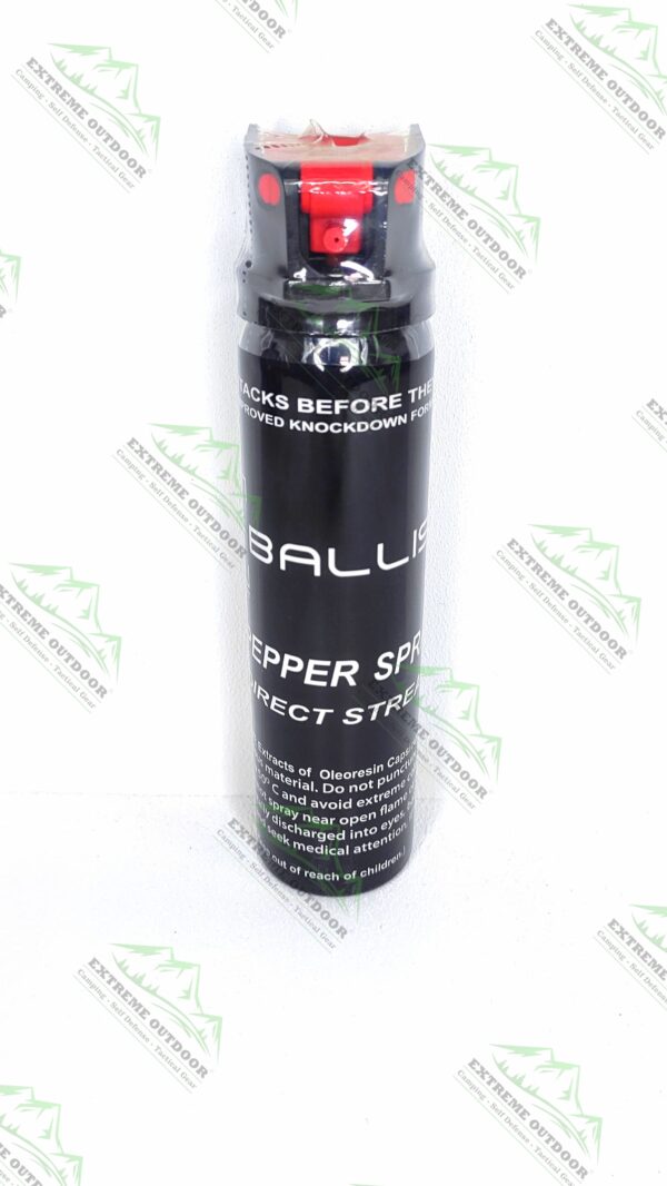 Ballistic pepper sprays