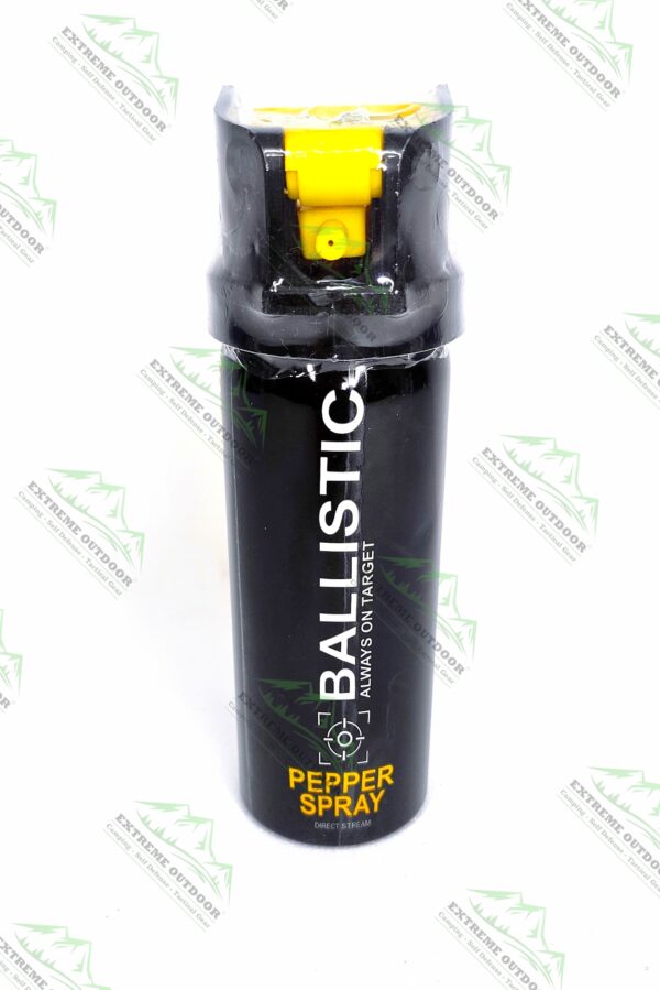 Ballistic pepper sprays