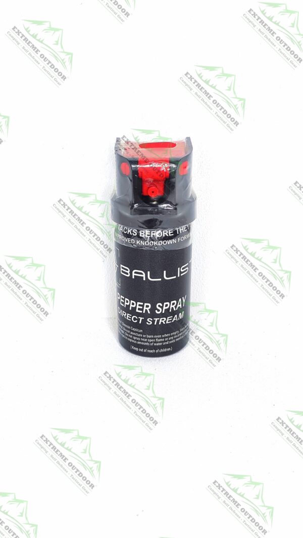 Ballistic pepper sprays