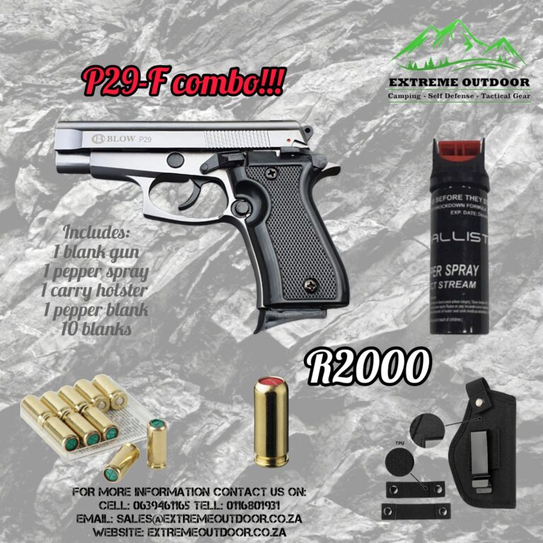 Blow P29 Fume Blank Gun combo