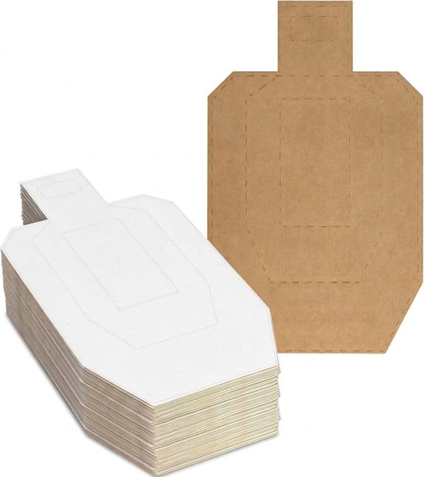 ipsc torso shooting targets pack of 50