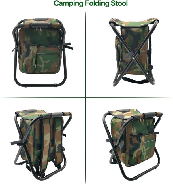 Cooler bag backpack & Foldable chair - Image 2