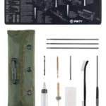 gun cleaning kit + large cleaning mat [12 piece]