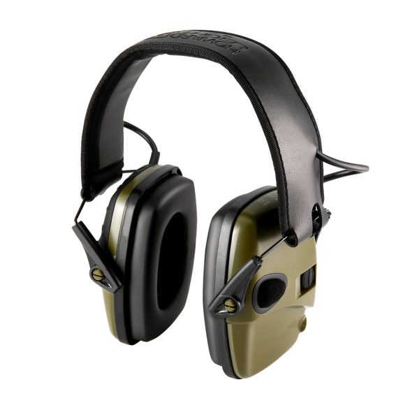 electronic shooting noise canceling earmuffs