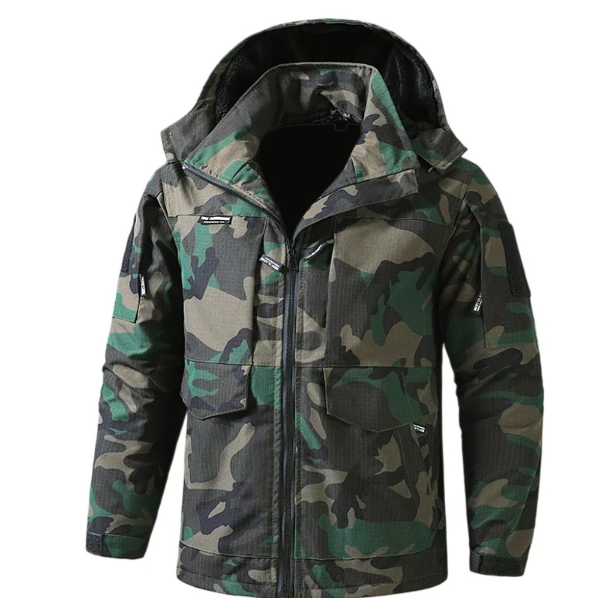 tactical winter padded jacket