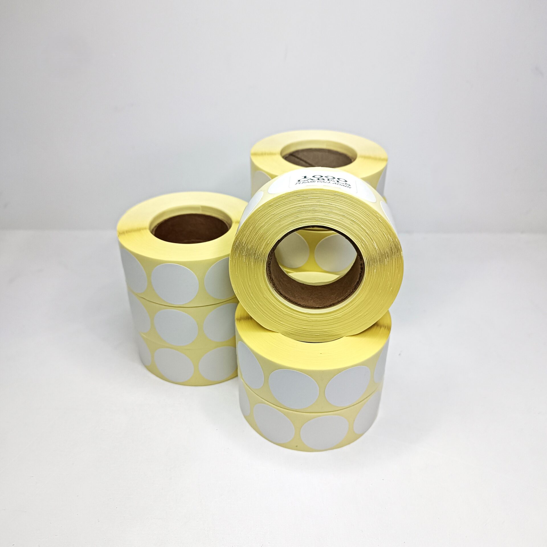 ipsc patches 25x25mm white