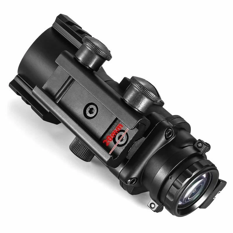 4x32 fiber optic illuminated sight (acog concept)