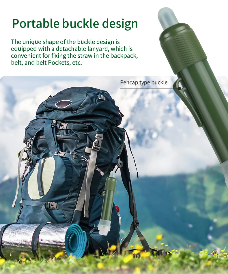 filterwell survival water purifier straw 4000l