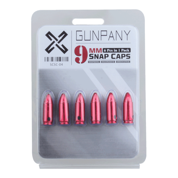 9mm snap caps gunpany 6 in 1